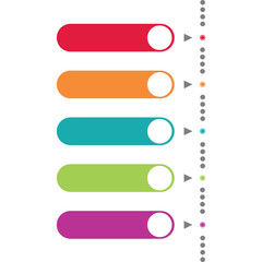 Obraz premium Infographic Timeline Banner