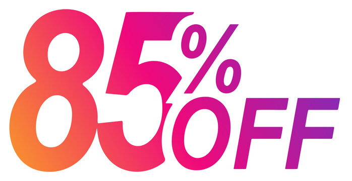 Gradient 85 percent off discount