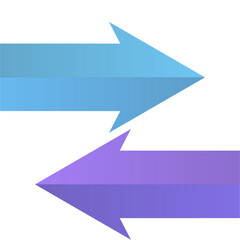 Opposite Arrow Direction