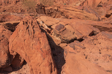 Namibia's stones - geological features of the desert.