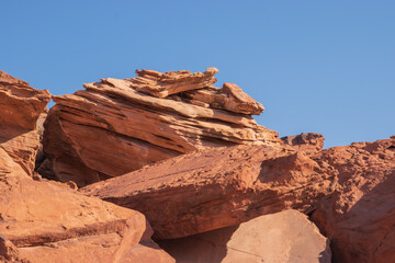 Namibia's stones - geological features of the desert.