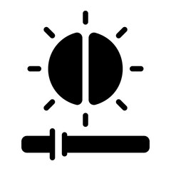 brightness Solid icon