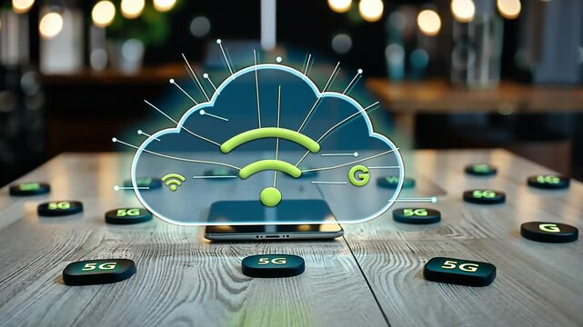 Speed revolution: transformation brought by fast internet, 5G, high-speed Wi-Fi, redefining connectivity, offering seamless access to data with unmatched efficiency in digital era.