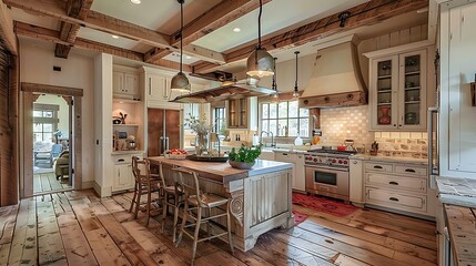 modern kitchen interior
