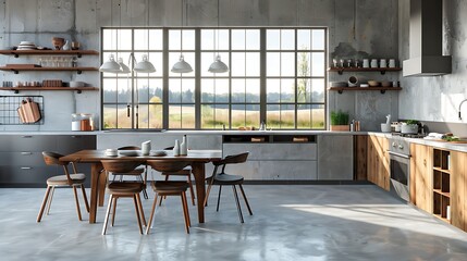 interior of a cafe
