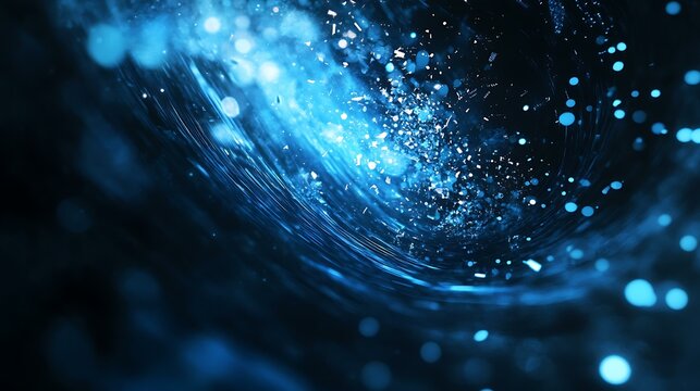 Business-themed abstract background with radiant blue highlights and clean design