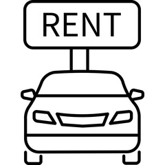 Car Rent Icon