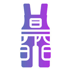 dungaress Gradient icon