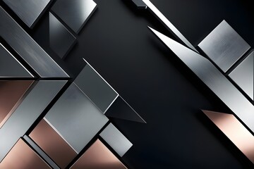 abstract metal background with lines