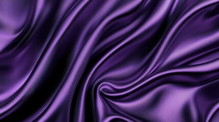 Fototapeta premium Luxurious Purple Silk Drape 