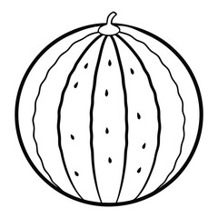 A pumpkin with a line drawing of a pumpkin with a line drawing of dots and dots on it.