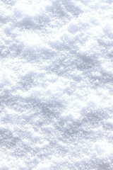 Obraz premium Fresh snow texture with blue hue, abstract winter background