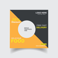 Elegant and Customizable Food Menu Design for Restaurants and Cafes