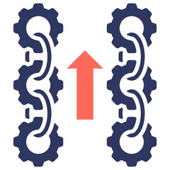 Vertical Integration Icon