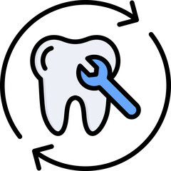 Teeth Restoration Icon