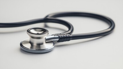 Closeup of a Medical Stethoscope