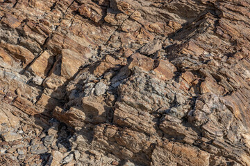 Metasedimentary Rocks / Marble( limestone). , Shiprock / Angel Cove Monument, Palm Springs, California. San Jacinto Mountains ,Salton Trough