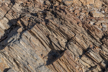 Metasedimentary Rocks / Marble( limestone). , Shiprock / Angel Cove Monument, Palm Springs, California. San Jacinto Mountains ,Salton Trough