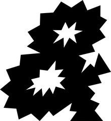 Ampersand And Sign Symbol Zigzag Wavy Font Distorted Italic