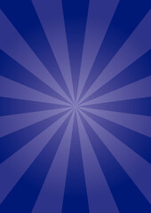 集中線　青　グラデーション　縦長　ベクター