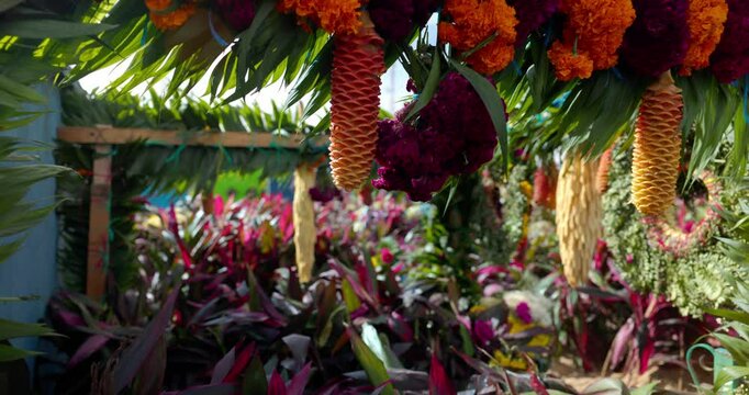 Flores Coloridas, Cementerio,  pante&oacute;n