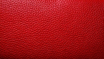 Seamless red leather textured background with a rough surface, soft focus, characterized by deep grain patterns, natural imperfections, subtle tonal variations, aged appearance, warm hue, tactile rich