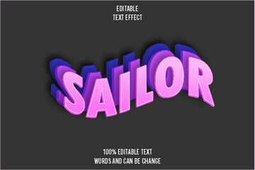editable text effect 3d emboss modern style