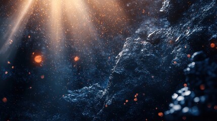 Cosmic Dust and Celestial Rays: A Deep Space Exploration