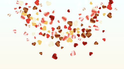 Fantasy Background with Confetti of Glitter Particles. Sparkle Lights Texture. Holiday pattern. Light Spots. Star Dust. Explosion of Confetti. Design for Web.