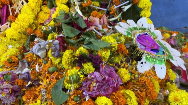 In any Hindu religious worship, the Ghat is worshipped first.