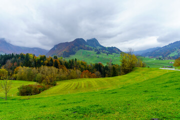 Fototapeta premium Countryside in Appenzell Innerrhoden