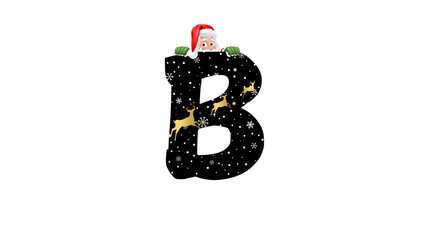 Fototapeta premium B-Chrismas