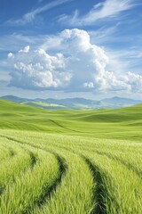 Obraz premium Impact of contemporary agricultural techniques on soil health and long-term ecological practices.