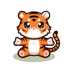 Colourful Shera Khan Tiger Vector