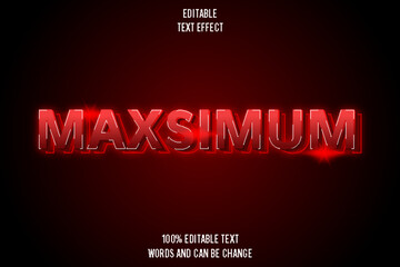 editable text effect 3d emboss_modern style