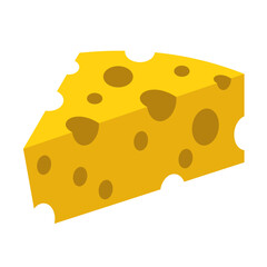Cheese Slices Illustration