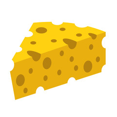Cheese Slices Illustration
