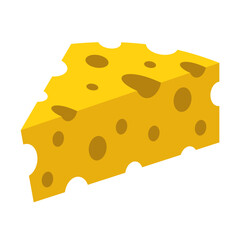 Cheese Slices Illustration
