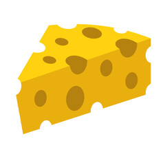 Cheese Slices Illustration