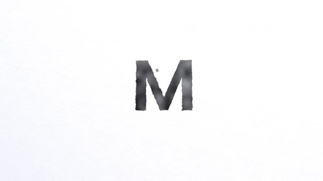 Ink bleed typography