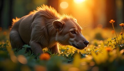 Herbivores that eat plants. Omnivores that eat both animals and plants