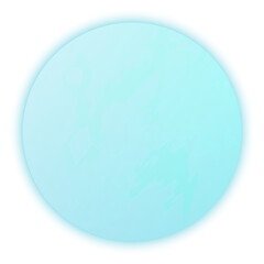 Realistic Planet Uranus Isolated Illustration