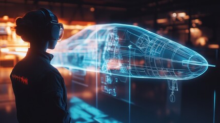 Futuristic Aircraft Design: VR Engineering