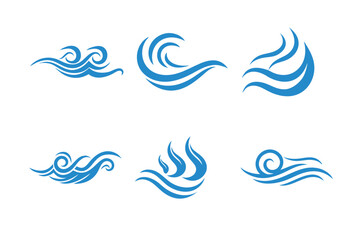Fototapeta premium Dynamic and Creative wave logo Concepts .