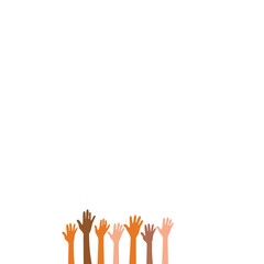 Human Rights Day Hand