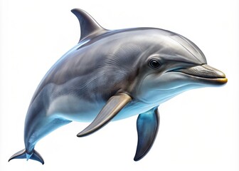 Fototapeta premium Dolphin PNG Images: High-Resolution, Ocean Wildlife, Aquatic Mammal Backgrounds, Free Download