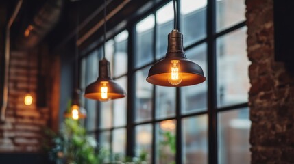 High-tech lighting enhances productivity and ambiance in a modern office setting