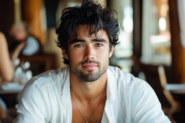 Cheerful family gathering around the breakfast table enjoying a delightful morning meal together
