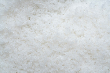 close up flower of sea salt crystals