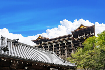 Naklejka premium 京都市東山区 清水寺本堂